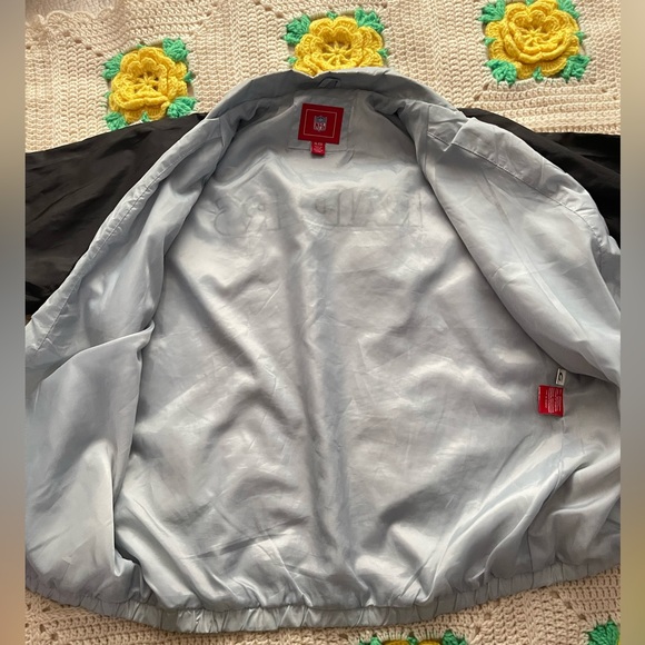NFL Raiders Windbreaker Jacket. - Picture 5 of 11